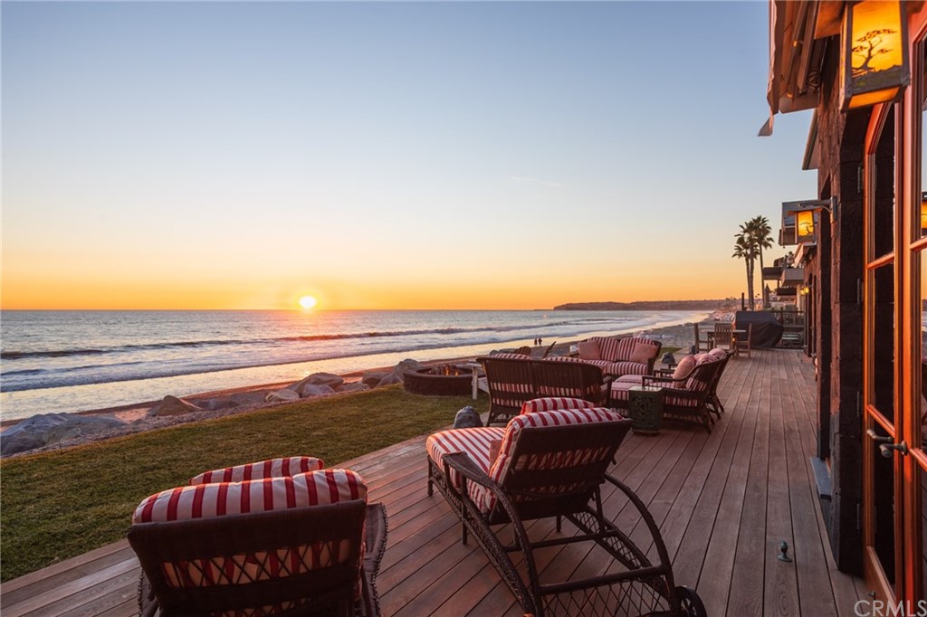 35475 Beach Road Dana Point, CA 92624 - Photo 48 of 59 a view of a balcony with an ocean view