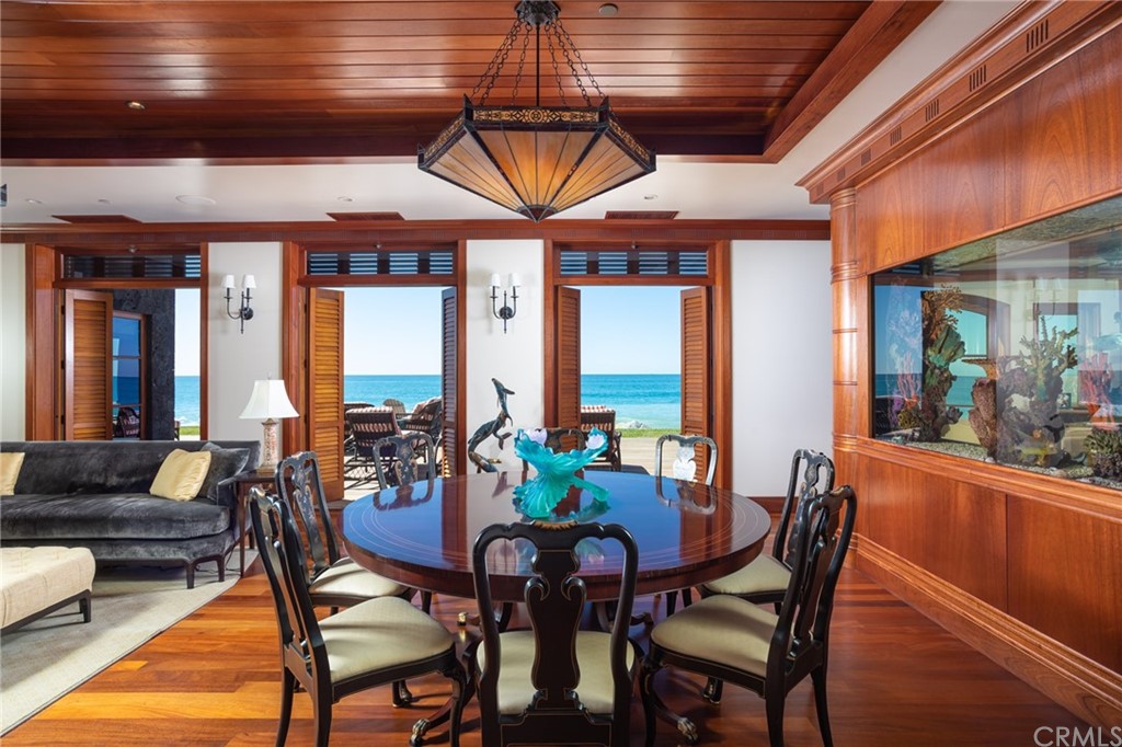 35475 Beach Road Dana Point, CA 92624 - Photo 9 of 59 a view of a dining room with furniture window and outside view