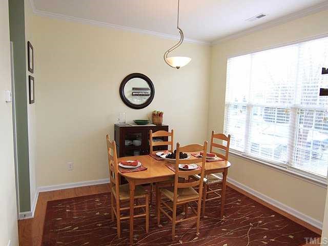8302 City Loft Court Raleigh, NC 27613 - Photo 4 of 10 a dining room with furniture window and wooden floor