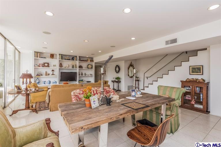 333 Manford Way Pasadena, CA 91105 - Photo 38 of 60 a living room with furniture and wooden floor