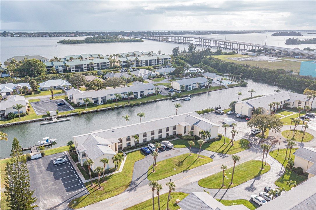 1860 Robalo Drive, Unit 105A Vero Beach, FL 32960 - Photo 31 of 35 a view of a city and an ocean view