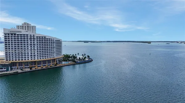 a view of an ocean with a lake view