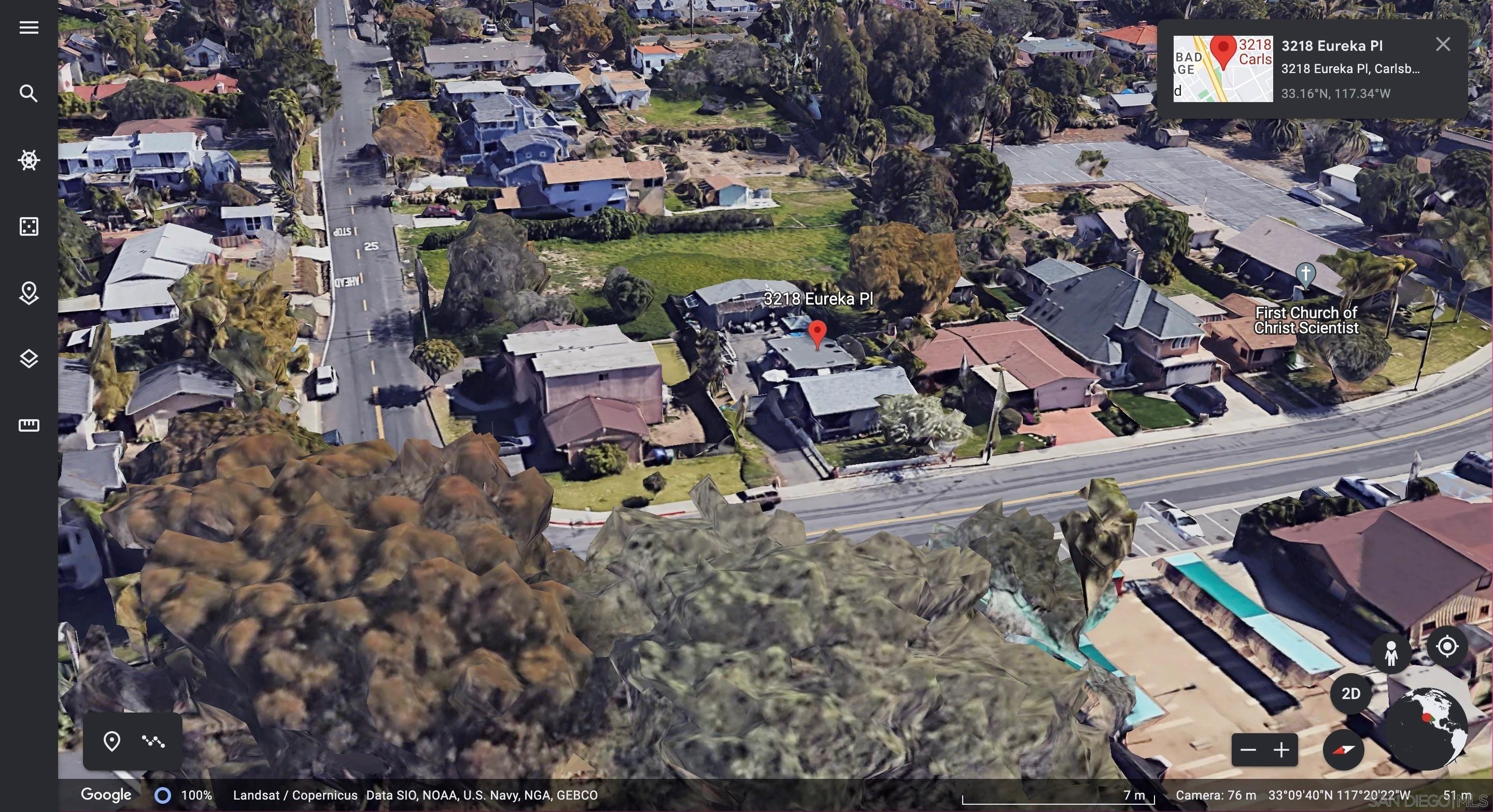 3218 Eureka Place, Unit B Carlsbad, CA 92008 - Photo 17 of 18 a view of multiple houses with yard