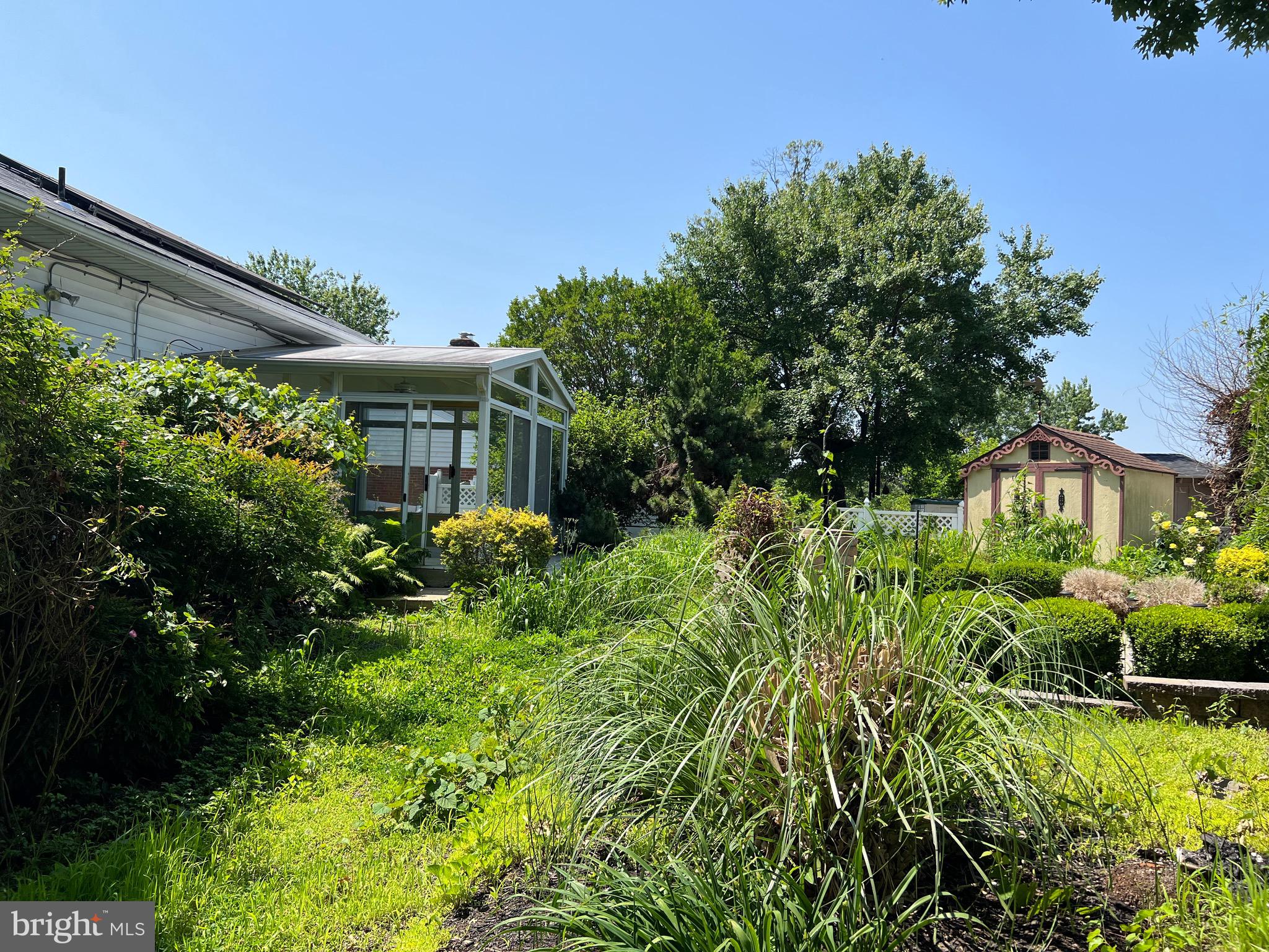 5808 Nystrom Street Hyattsville, MD 20784 - Photo 35 of 38 a view of a garden in front of a house