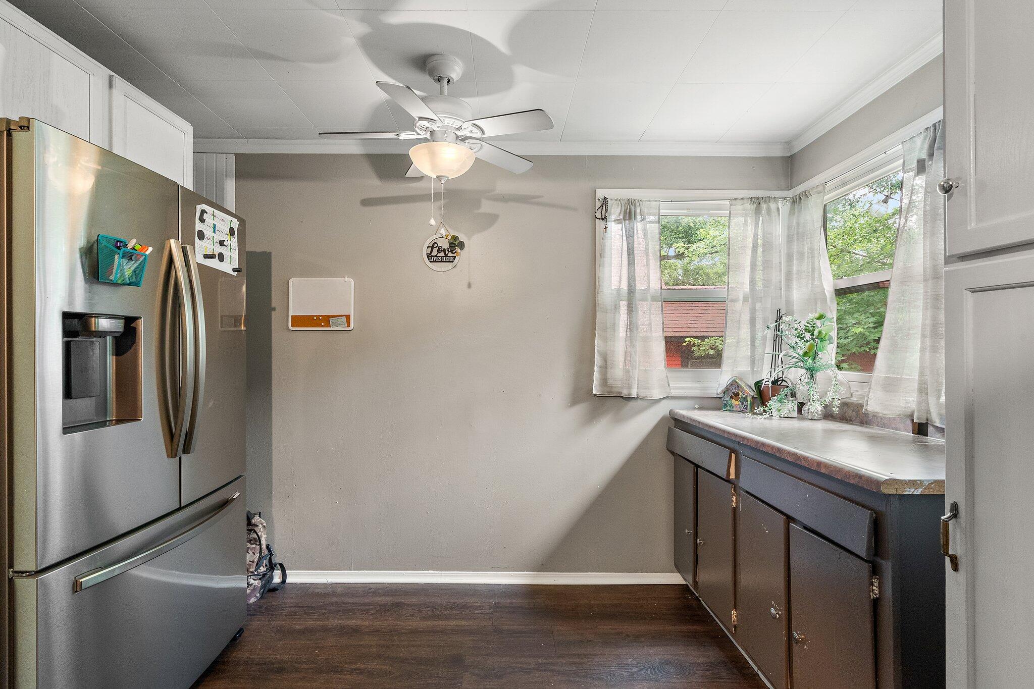 1532 2nd Street La Porte, IN 46350 - Photo 9 of 31 a kitchen with a sink and refrigerator