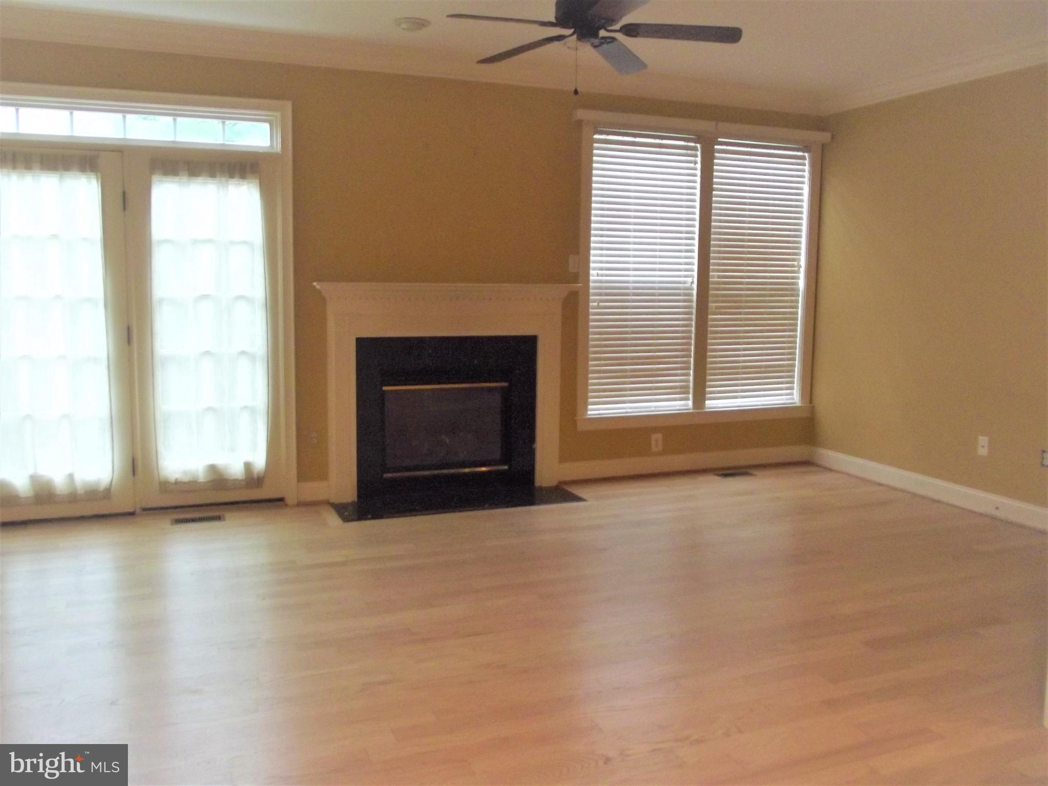 1731 Derrs Square West Frederick, MD 21701 - Photo 6 of 23 an empty room with windows fireplace and a sink