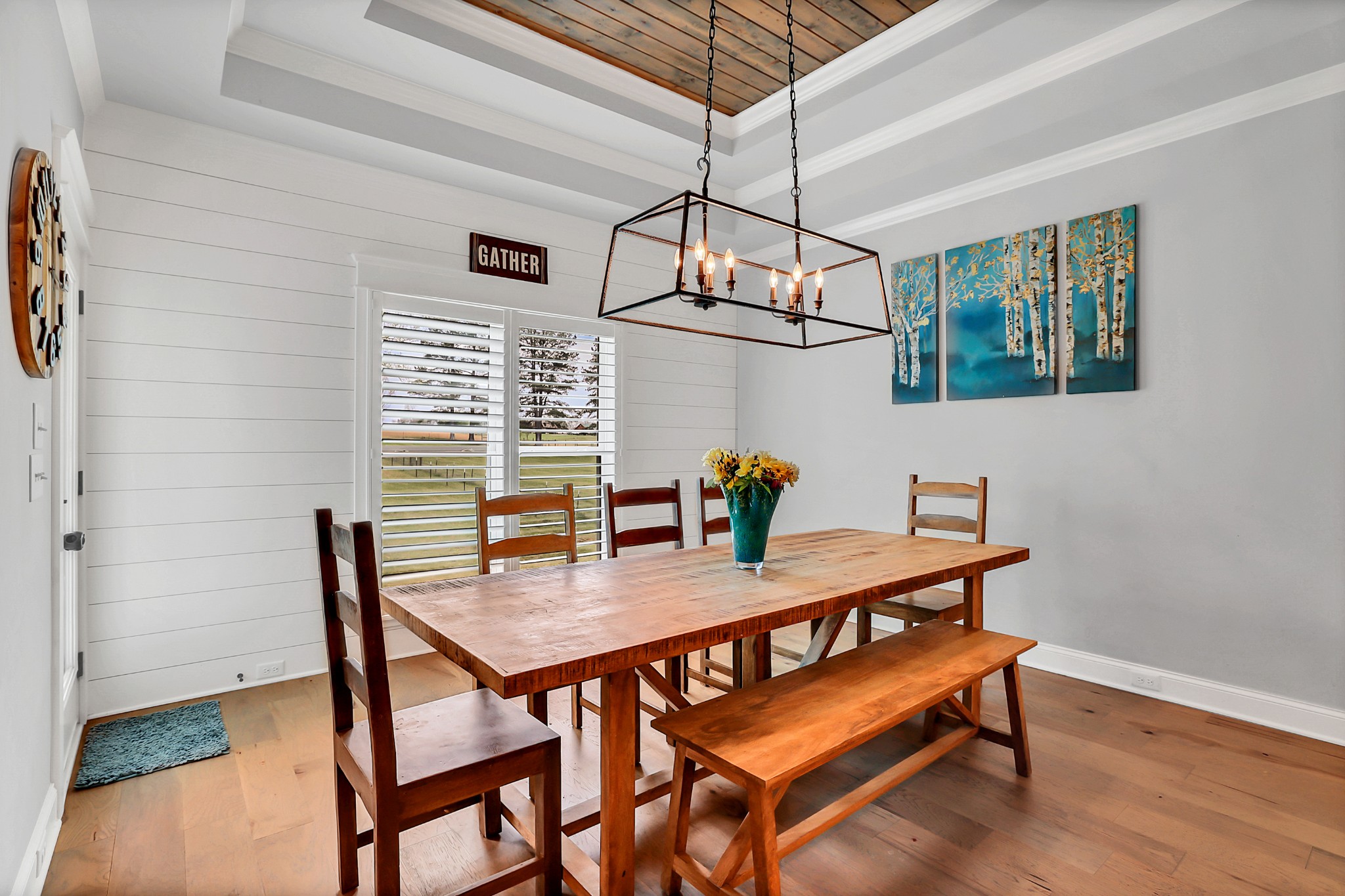 3190 Belotes Ferry Road Lebanon, TN 37087 - Photo 20 of 59 a view of a dining room with furniture and wooden floor
