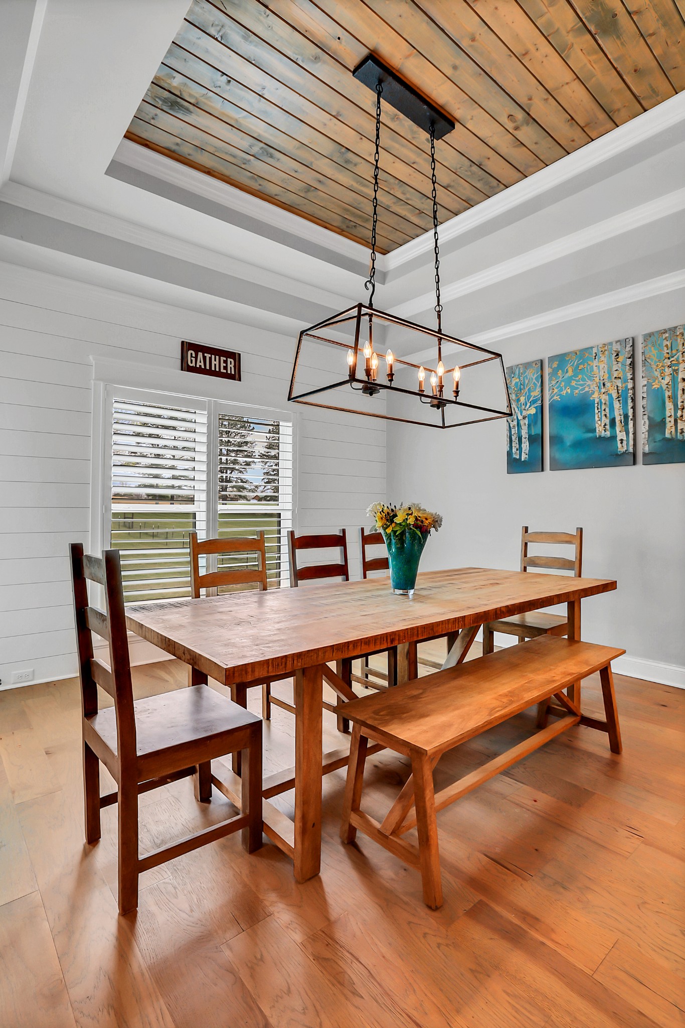 3190 Belotes Ferry Road Lebanon, TN 37087 - Photo 21 of 59 a view of a dining room with furniture window and wooden floor