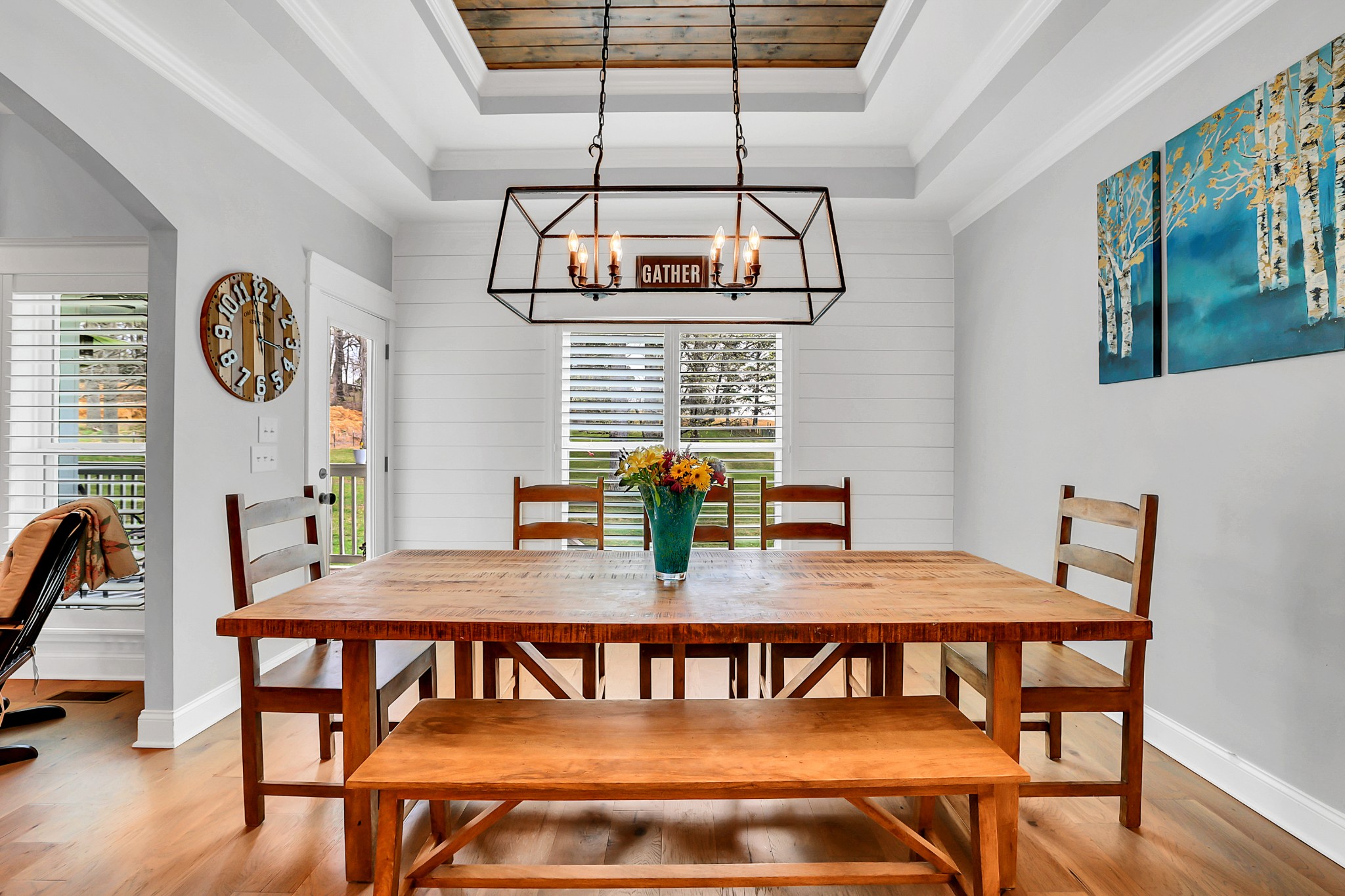 3190 Belotes Ferry Road Lebanon, TN 37087 - Photo 28 of 59 a view of a dining room with furniture and wooden floor