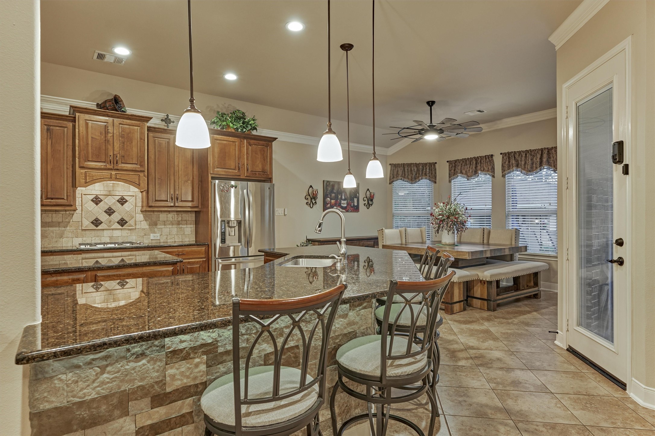 11598 Sebastian's Run Montgomery, TX 77316 - Photo 17 of 50 Well appointed kitchen with plenty of storage and prep space.