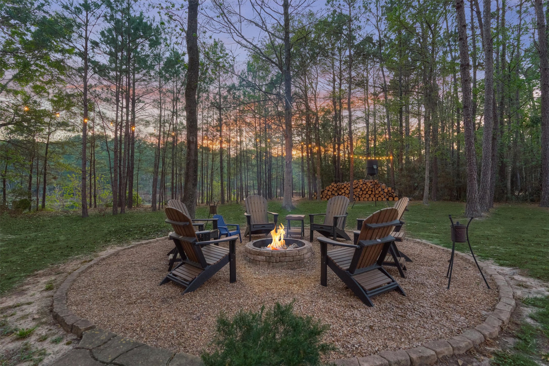 11598 Sebastian's Run Montgomery, TX 77316 - Photo 10 of 50 Inviting fire pit area. Ideal for relaxing evenings with friends and family.