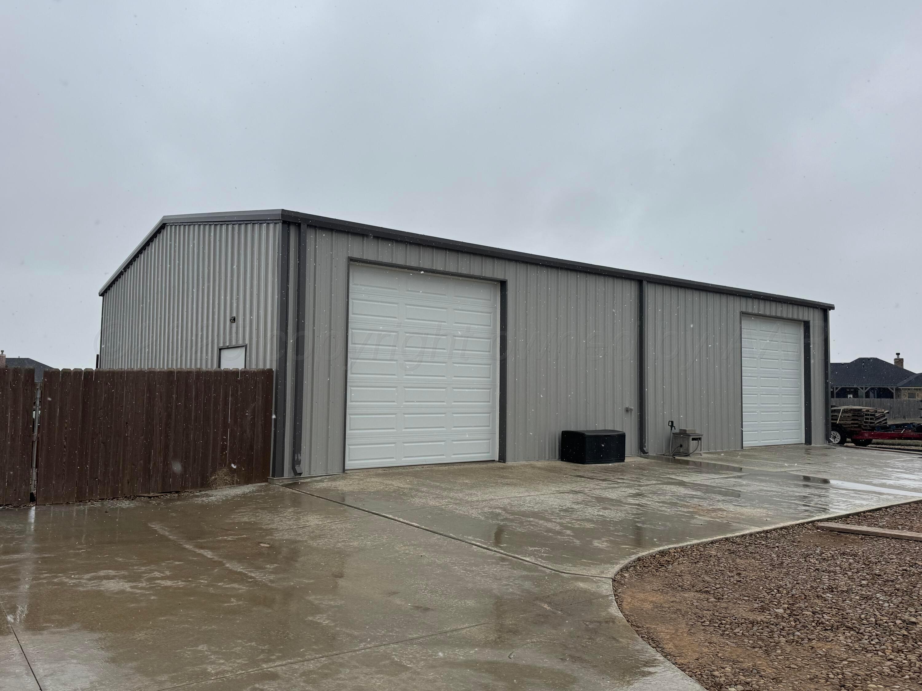 18401 Willow Way Road Amarillo, TX 79124 - Photo 3 of 60 40x60 Steel Framed Shop