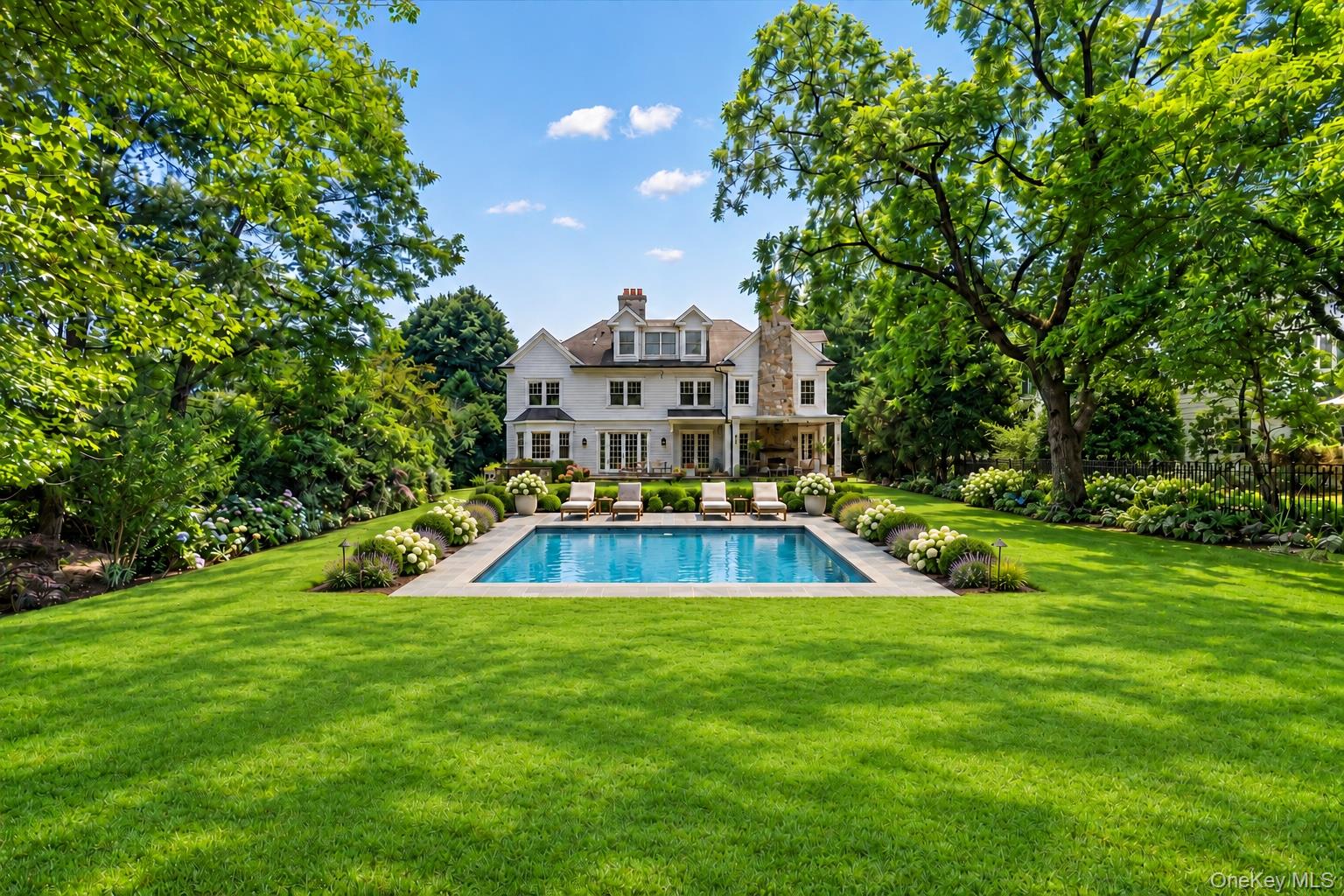 355 Grace Church Street Rye, NY 10580 - Photo 26 of 34 *Rendering of backyard with Pool*