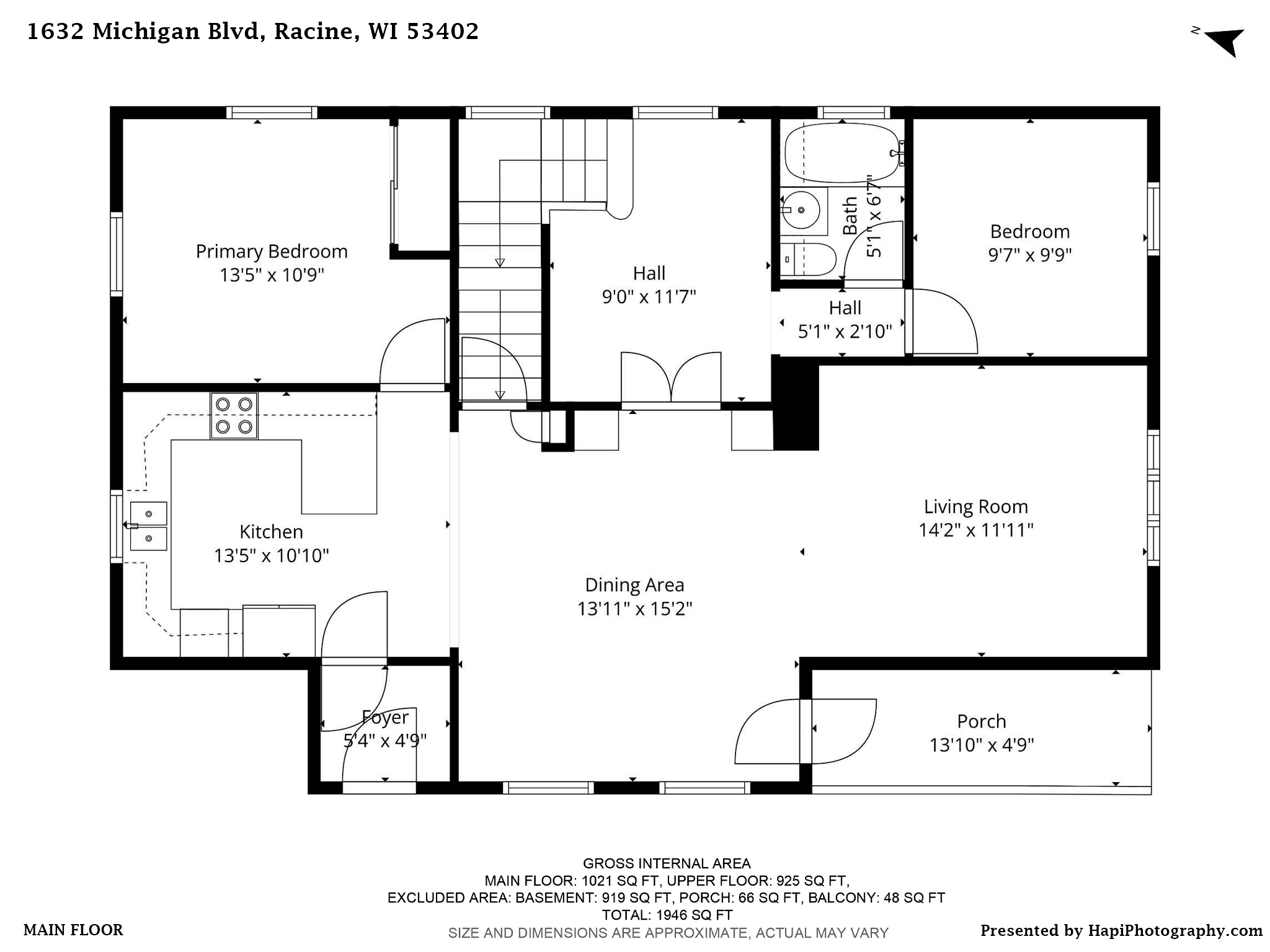 1632 Michigan Boulevard Racine, WI 53402 - Photo 49 of 51 First Floor