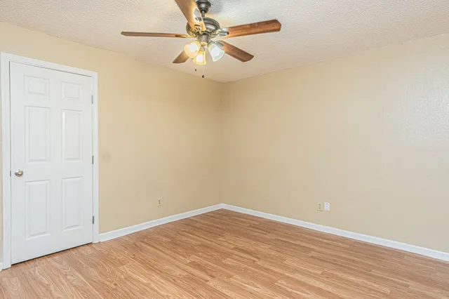 wooden floor in an empty room