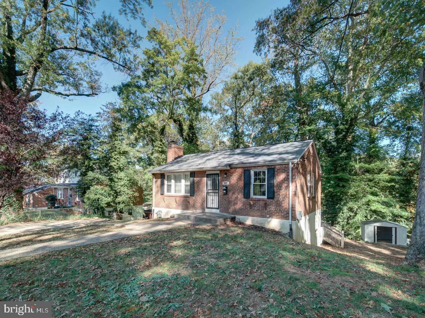 802 Modoc Lane Oxon Hill, MD 20745 - Photo 3 of 34 front view of a house with a yard