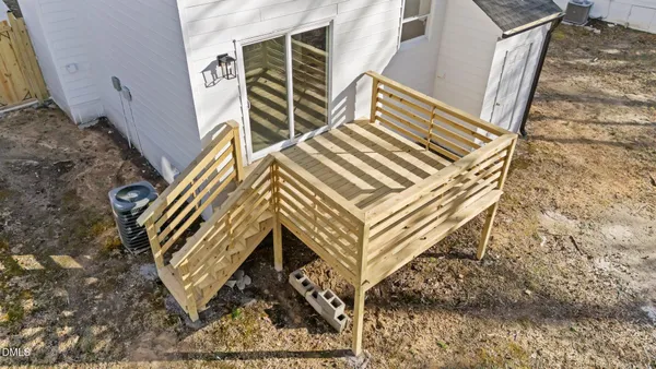 a view of a house with a door