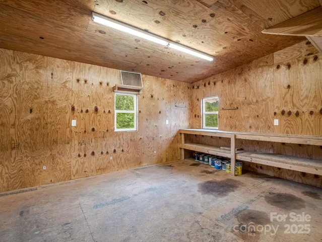 a view of a bathroom with shower