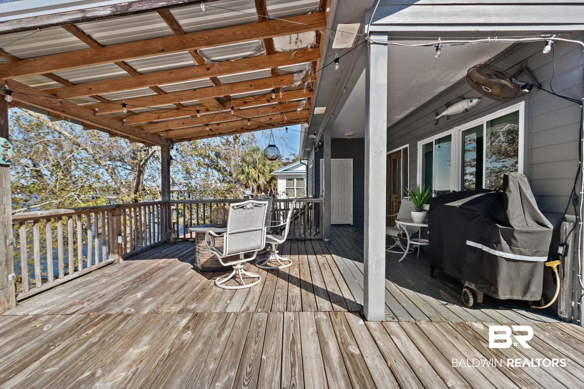 41997 Bayou Road Bay Minette, AL 36507 - Photo 49 of 68 Wooden terrace with grilling area