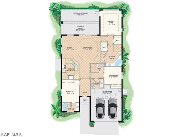 1589 Serrano Circle Naples, FL 34105 - Photo 38 of 38 a picture of a wall with a white wall and a large window