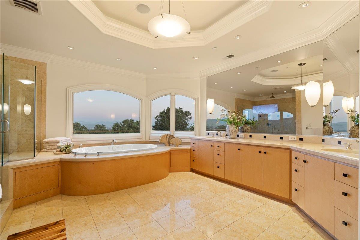 8350 Verbena Drive Gilroy, CA 95020 - Photo 32 of 51 a large white kitchen with a large window