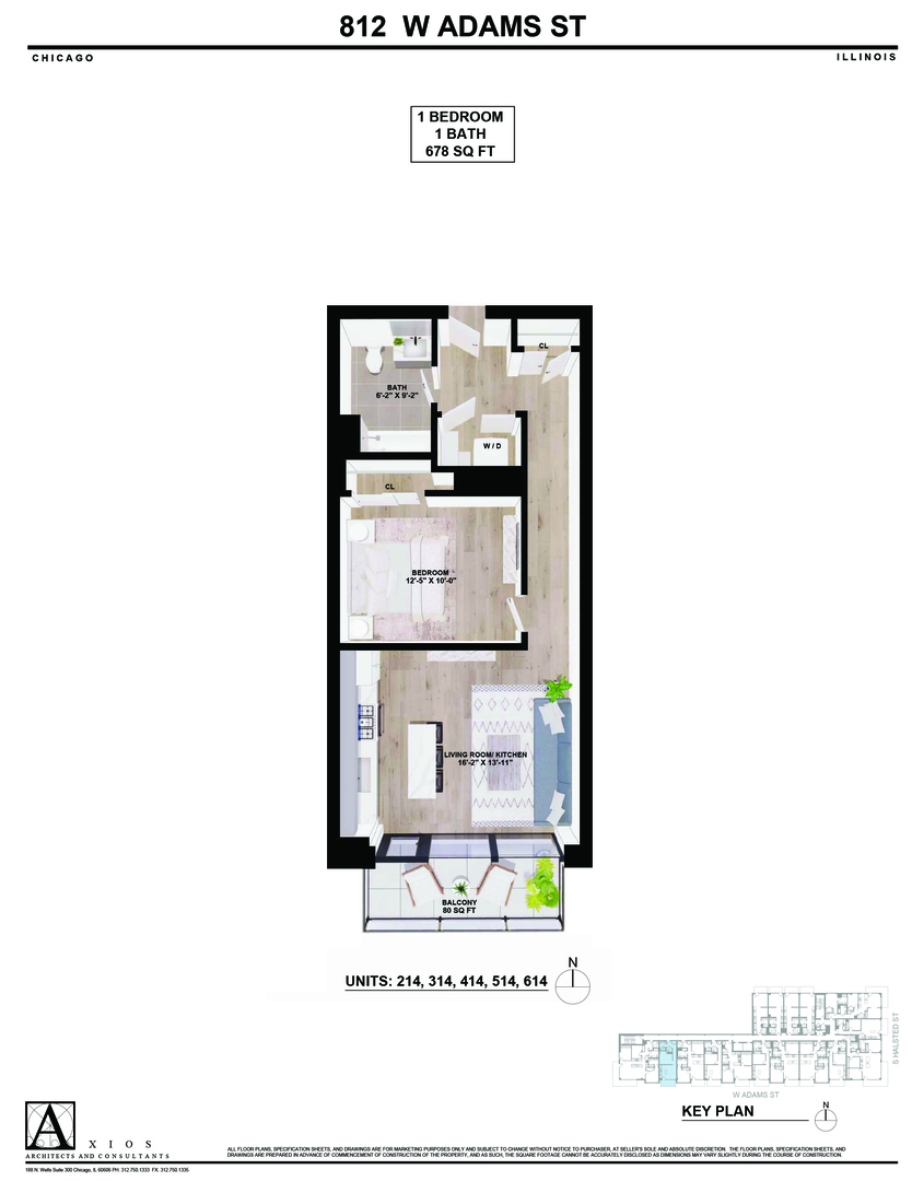 812 West Adams Street, Unit 414 Chicago, IL 60607 - Photo 13 of 16