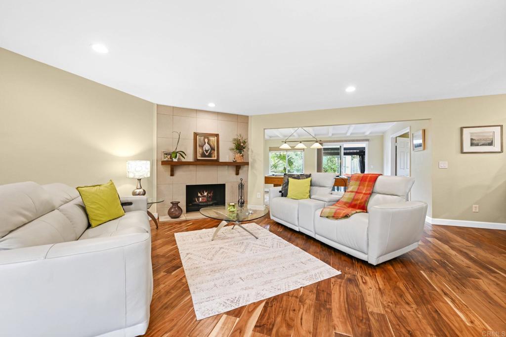 3625 Laketree Drive Fallbrook, CA 92028 - Photo 14 of 52 a living room with furniture and a fireplace