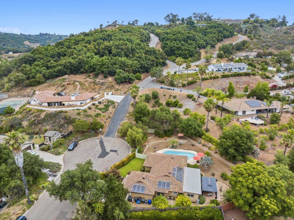 3625 Laketree Drive Fallbrook, CA 92028 - Photo 43 of 52 an aerial view of residential houses with outdoor space and street view