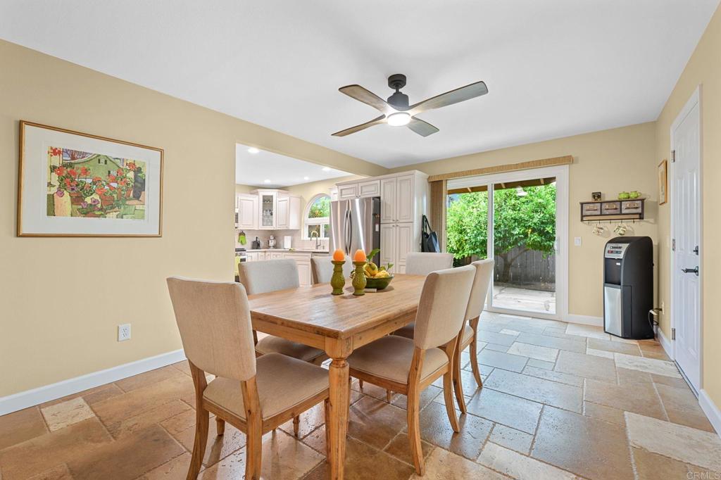 3625 Laketree Drive Fallbrook, CA 92028 - Photo 8 of 52 a view of a dining room with furniture window and outside view