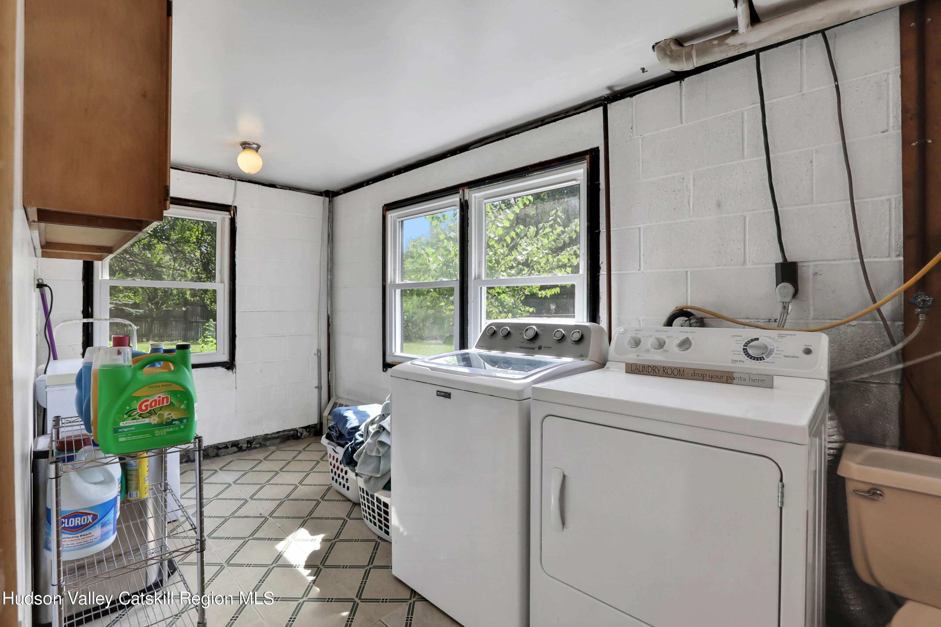 667 Albany Post Road New Paltz, NY 12561 - Photo 32 of 44 a utility room with dryer and washer