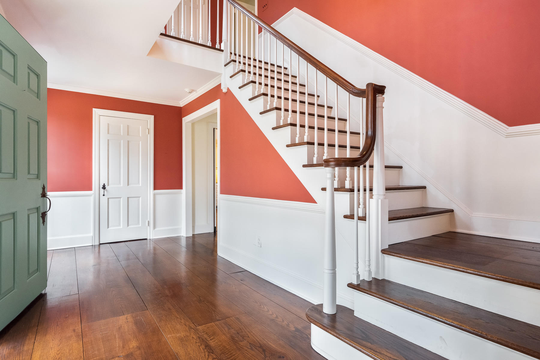 840 Hollow Tree Ridge Road Darien, CT 06820 - Photo 18 of 27 a view of entryway with wooden floor