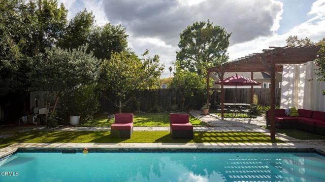 a view of outdoor space and yard