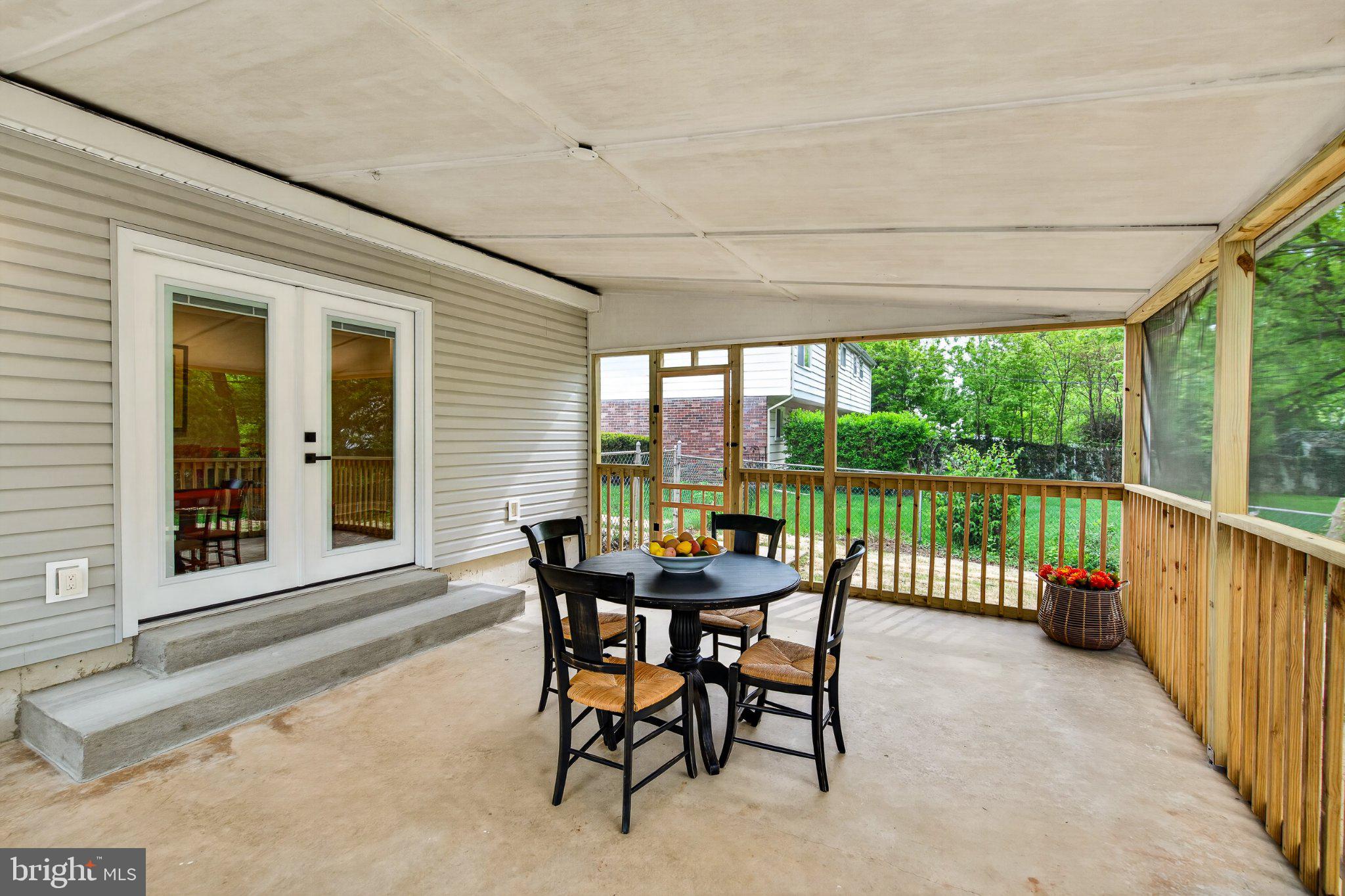 3312 Englewood Road Wilmington, DE 19810 - Photo 28 of 80 Inviting screened porch for outdoor living.