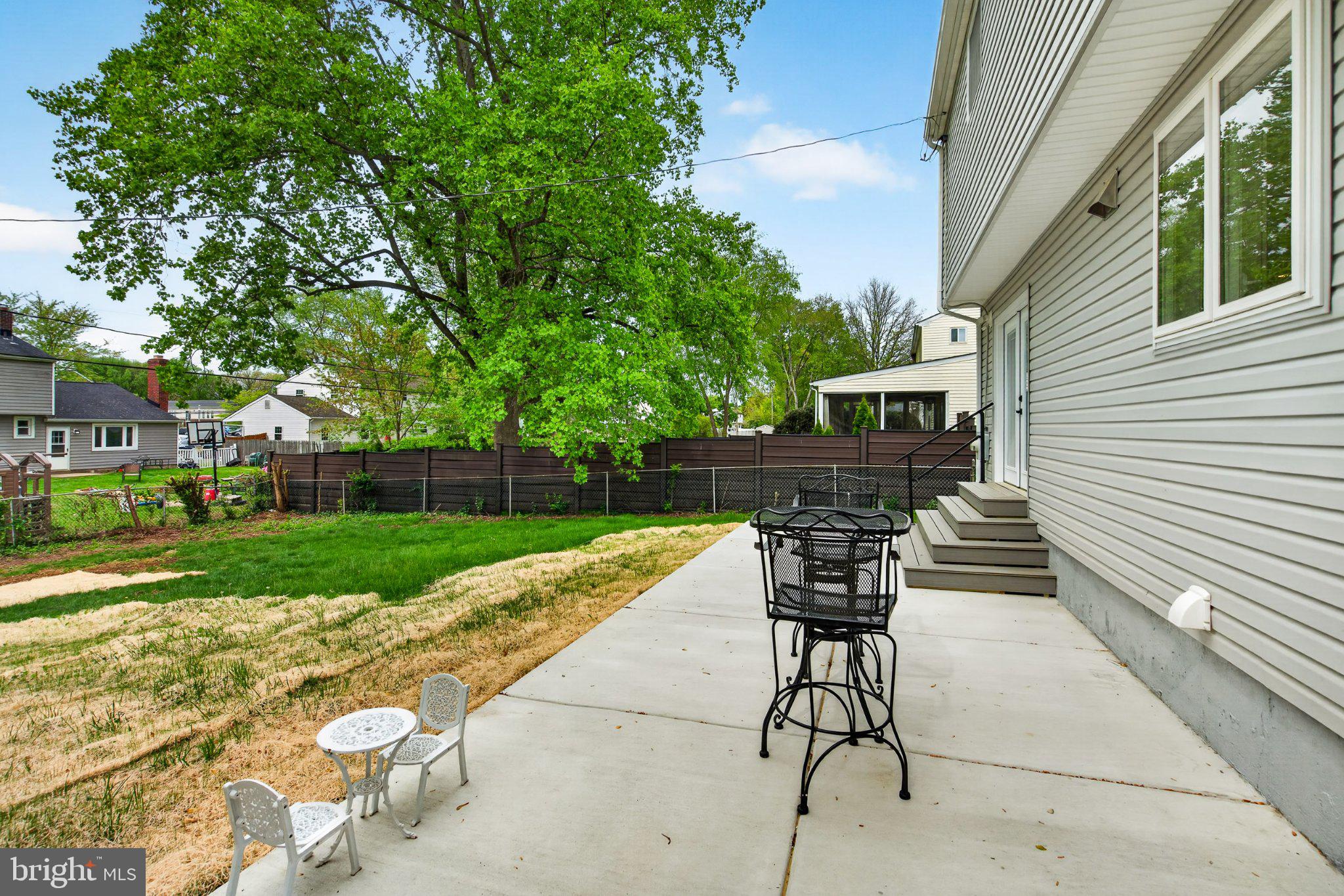 3312 Englewood Road Wilmington, DE 19810 - Photo 63 of 80 Serene patio with lush greenery.