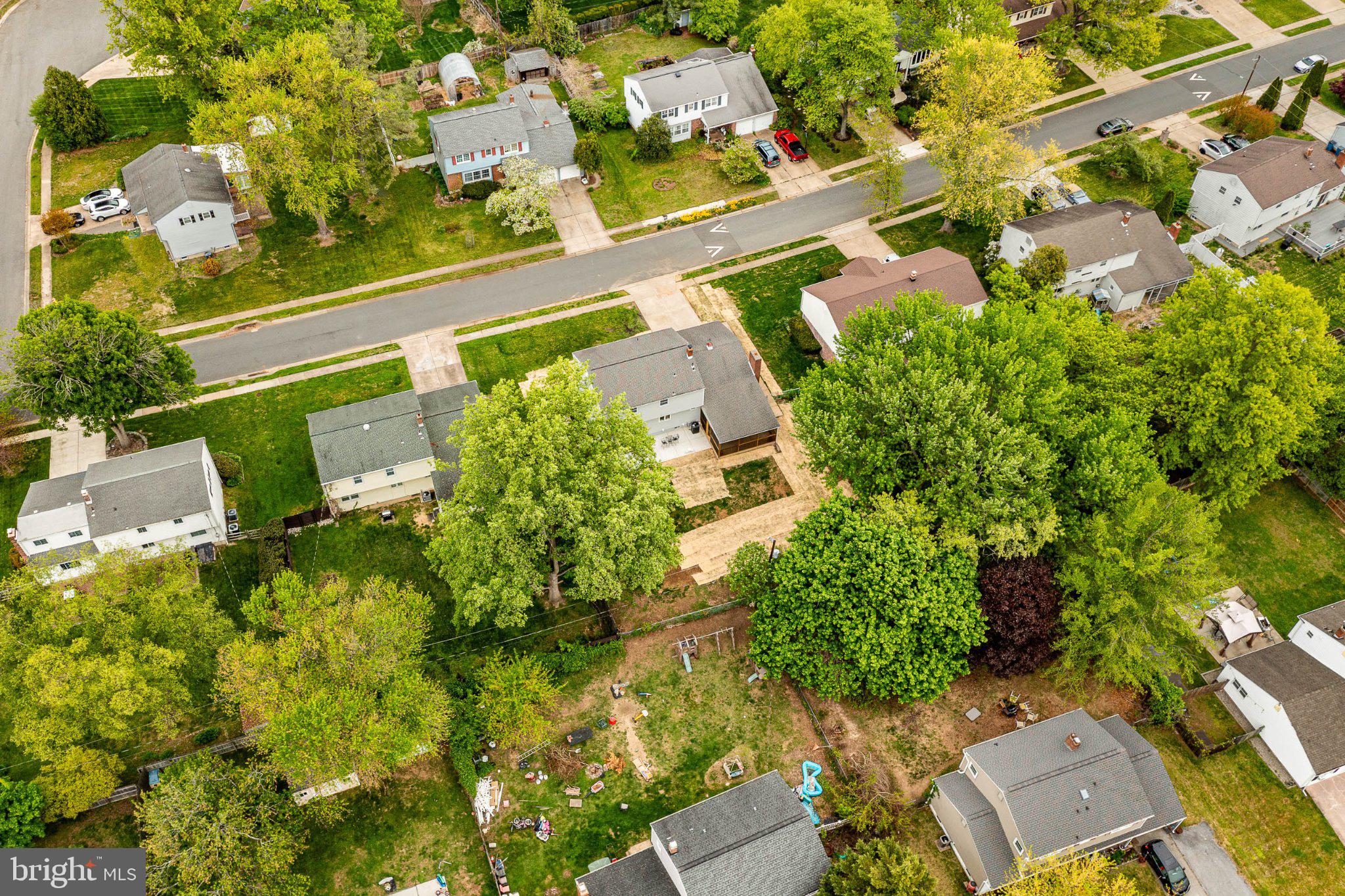 3312 Englewood Road Wilmington, DE 19810 - Photo 72 of 80 Lush suburban landscape from above.