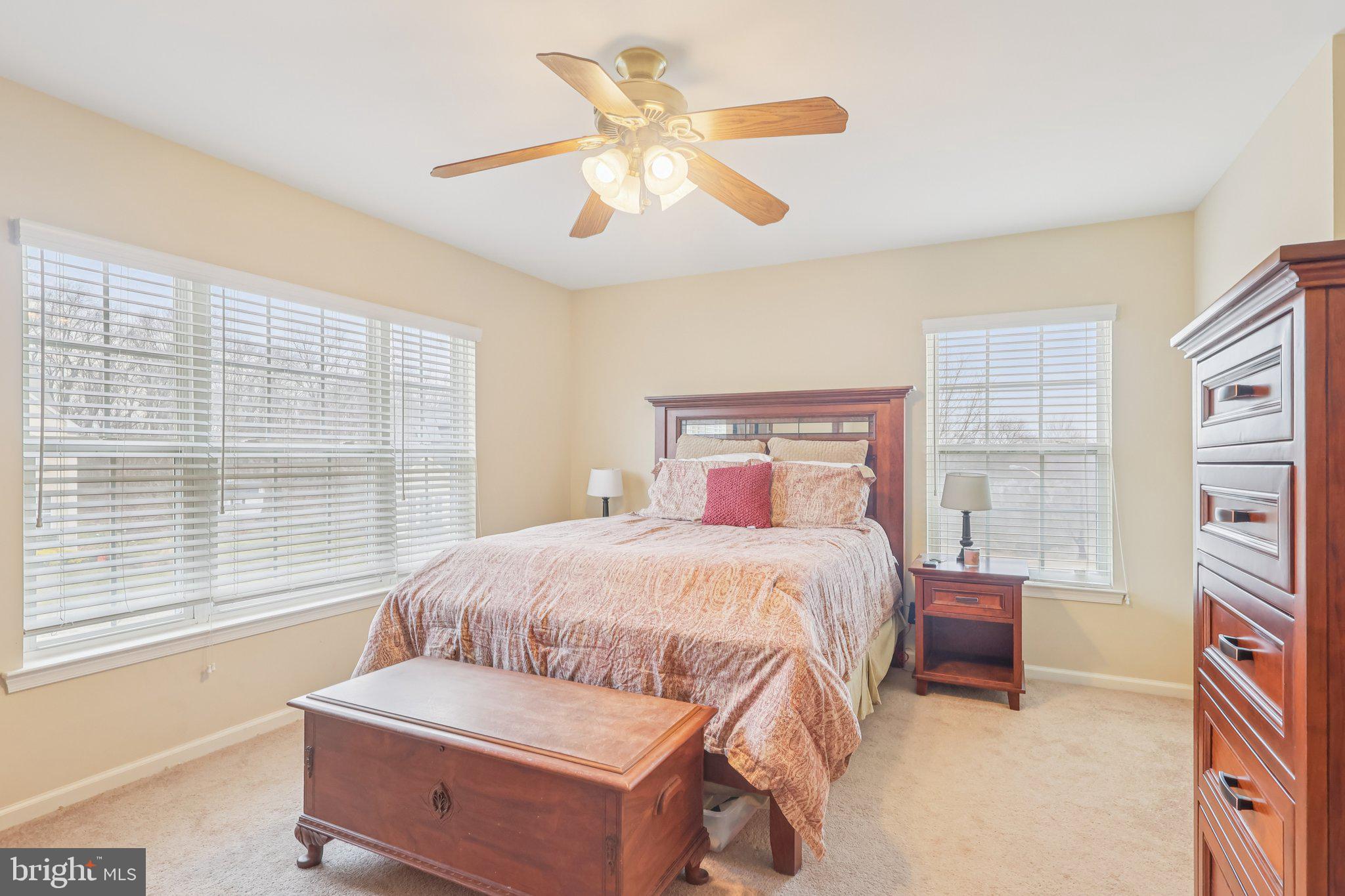 17 Ridgeview Road Delran, NJ 08075 - Photo 19 of 43 a bedroom with a bed and a large window with outer view