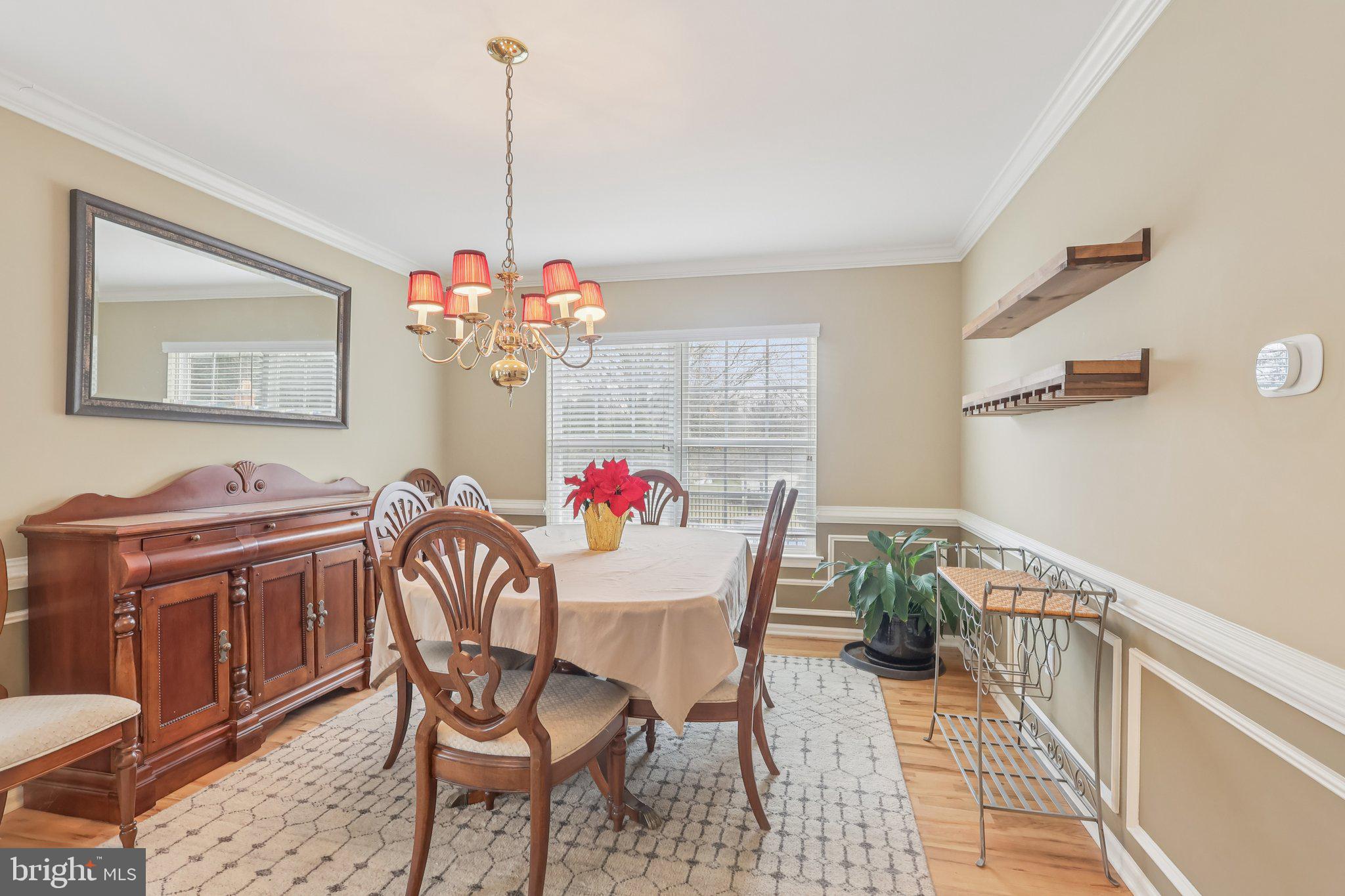 17 Ridgeview Road Delran, NJ 08075 - Photo 7 of 43 a view of a dining room with furniture and chandelier