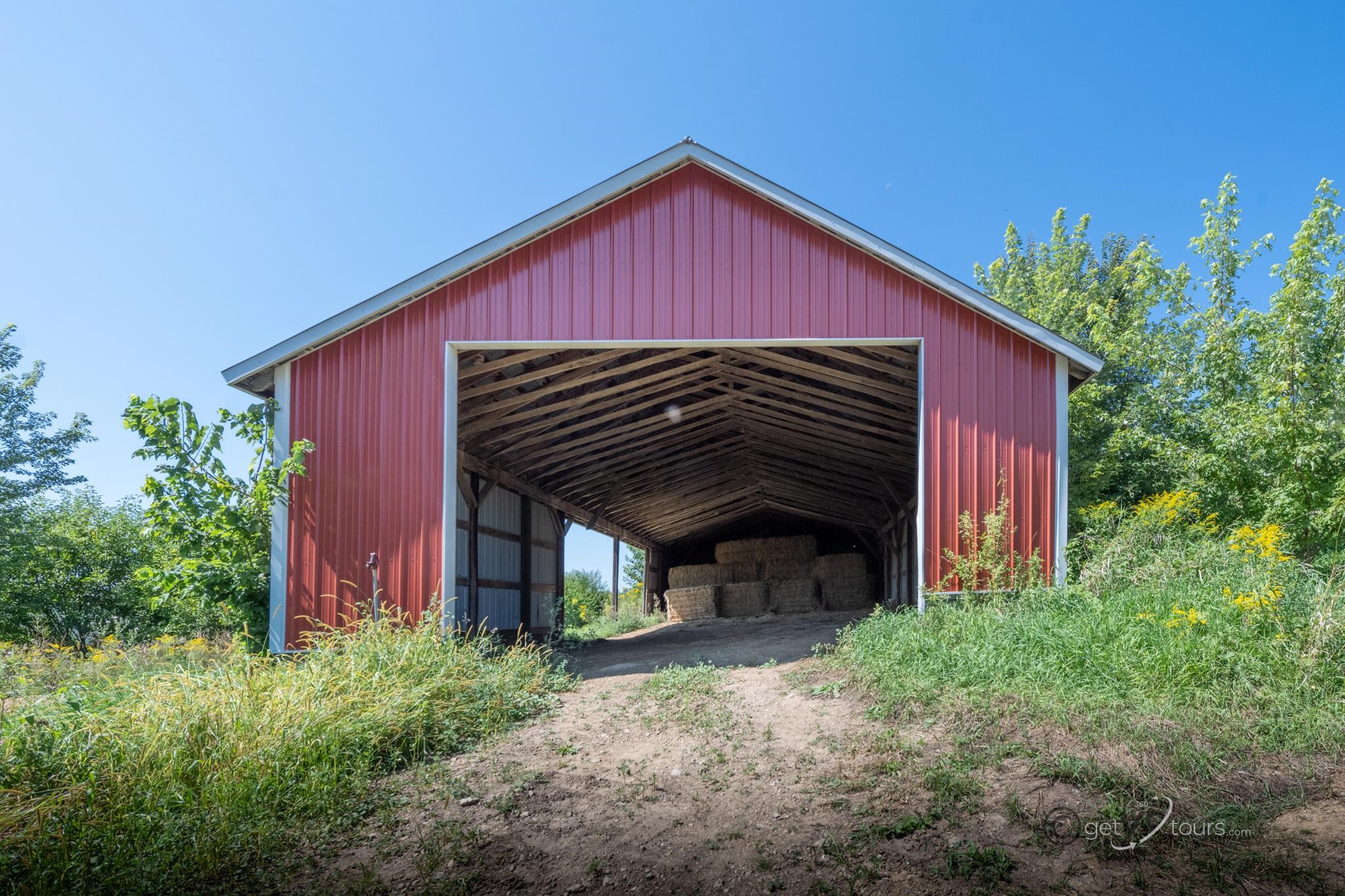 3175 West Mitchell Road Hanover, IL 61041 - Photo 3 of 14 a view of barn with a small yard