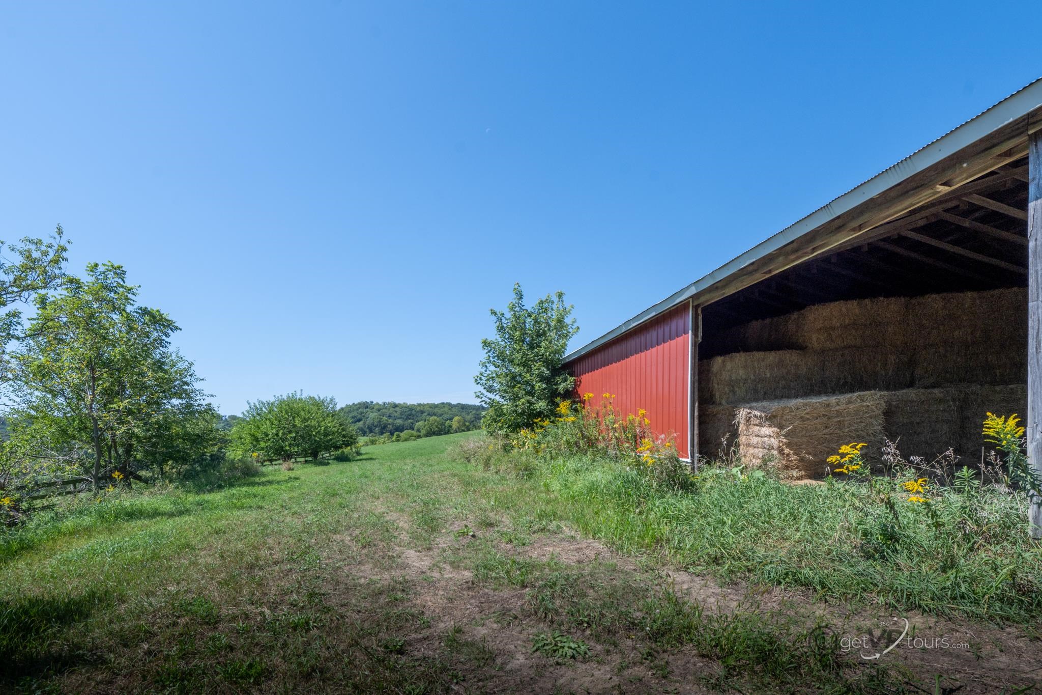 3175 West Mitchell Road Hanover, IL 61041 - Photo 4 of 14 a backyard of a house with lots of green space