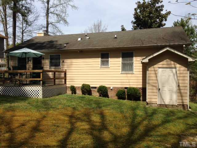 4220 Labrador Drive Raleigh, NC 27616 - Photo 12 of 15 a view of house with backyard