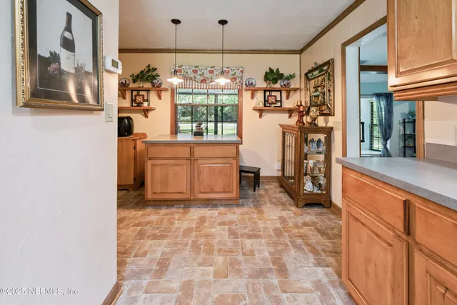 a room with storage and utility