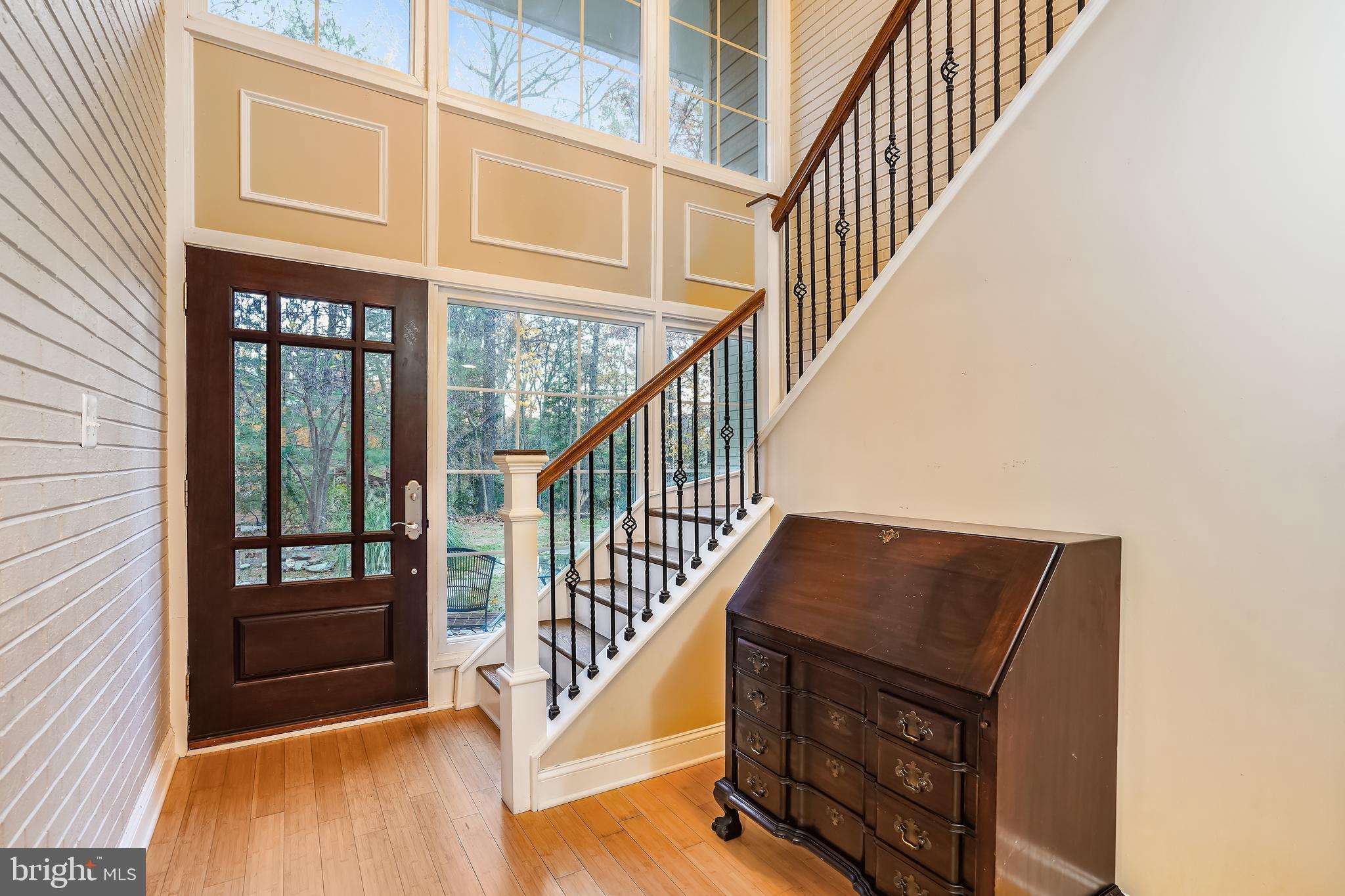 3206 Fox Mill Road Oakton, VA 22124 - Photo 7 of 56 FLOOR TO CEILING WINDOWS IN FRONT FOYER