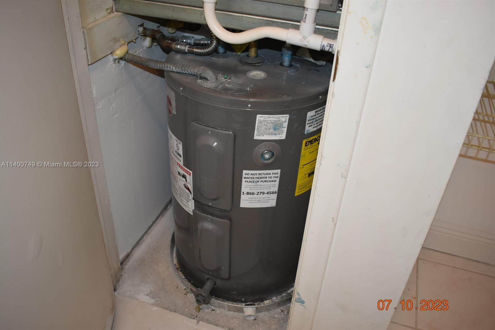 3501 Inverrary Drive, Unit 204 Lauderhill, FL 33319 - Photo 18 of 18 a close view of water heater room