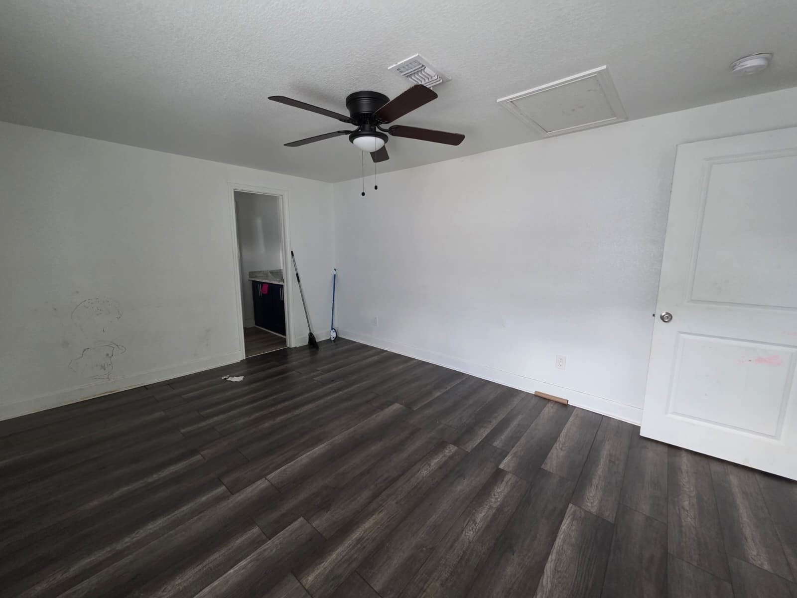 10015 Porto Rico Road Houston, TX 77041 - Photo 13 of 20 a view of empty room with wooden floor
