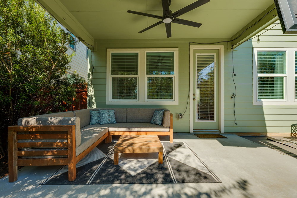1107 Winifred Drive Austin, TX 78748 - Photo 32 of 40 Shaded seating area extends your living space year-round.