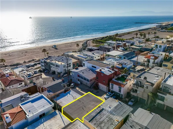 a view of an ocean beach