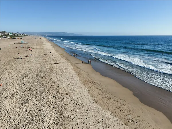 a view of outdoor space with ocean view