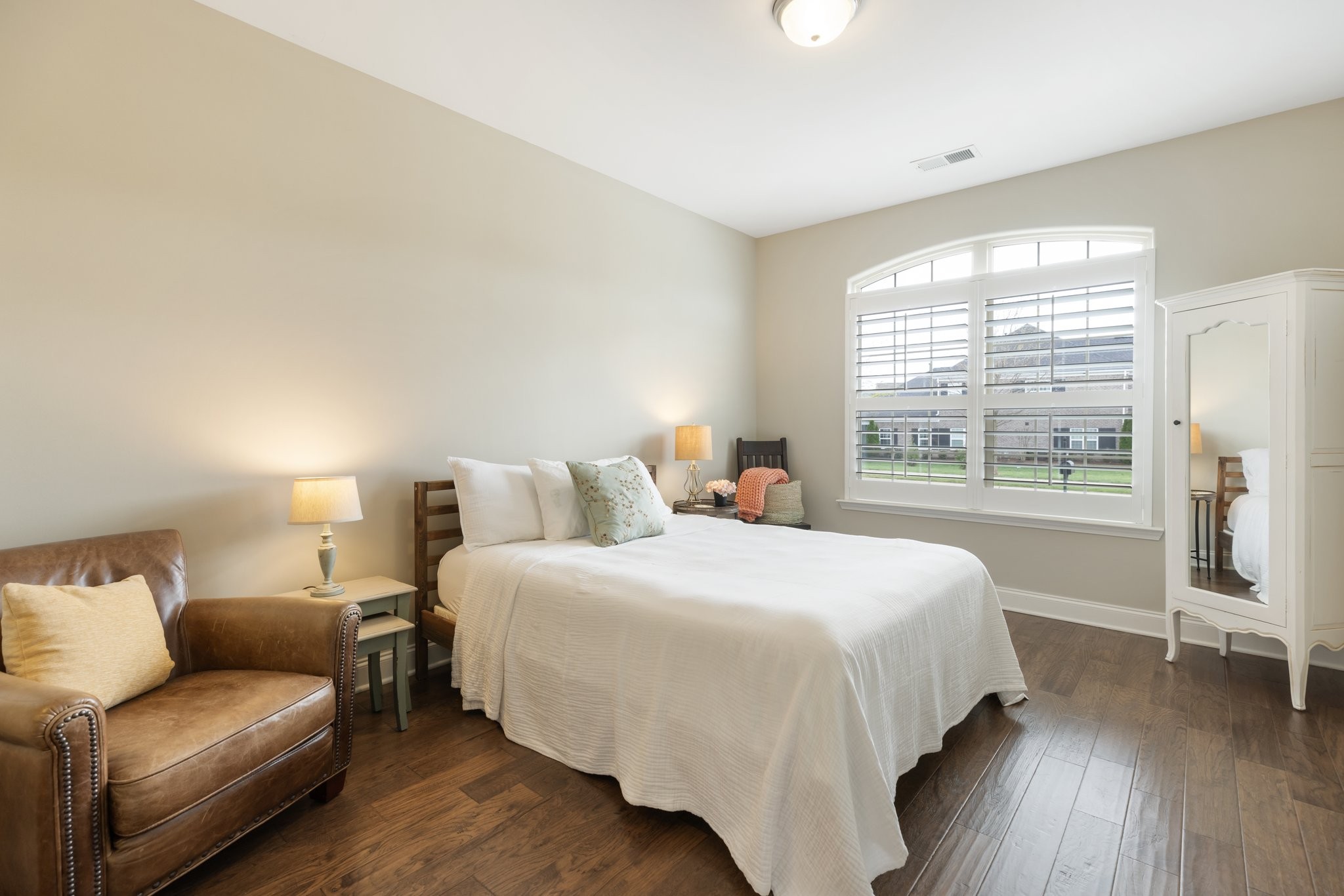 1044 Scouting Drive Franklin, TN 37064 - Photo 49 of 87 a bedroom with a bed and wooden floor