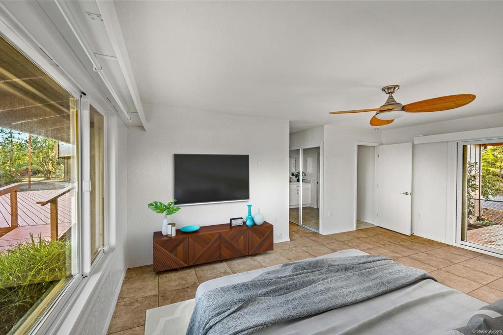 1217 Cedar Street Ramona, CA 92065 - Photo 26 of 42 Large Windows to the left, and to the right is a private patio!