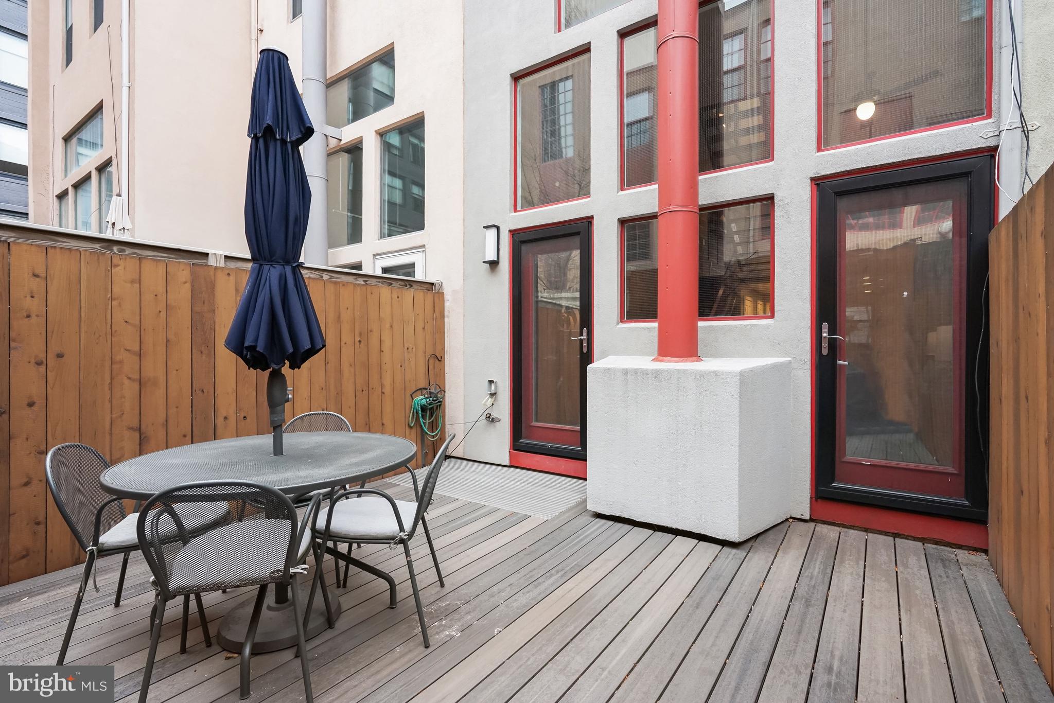 1420 Rhode Island Avenue Northwest Washington, DC 20005 - Photo 13 of 36 Private rear patio